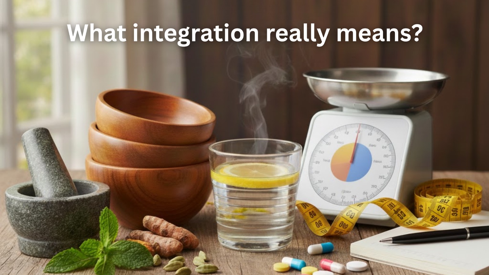 Ayurveda + Nutrition: What integration really means?